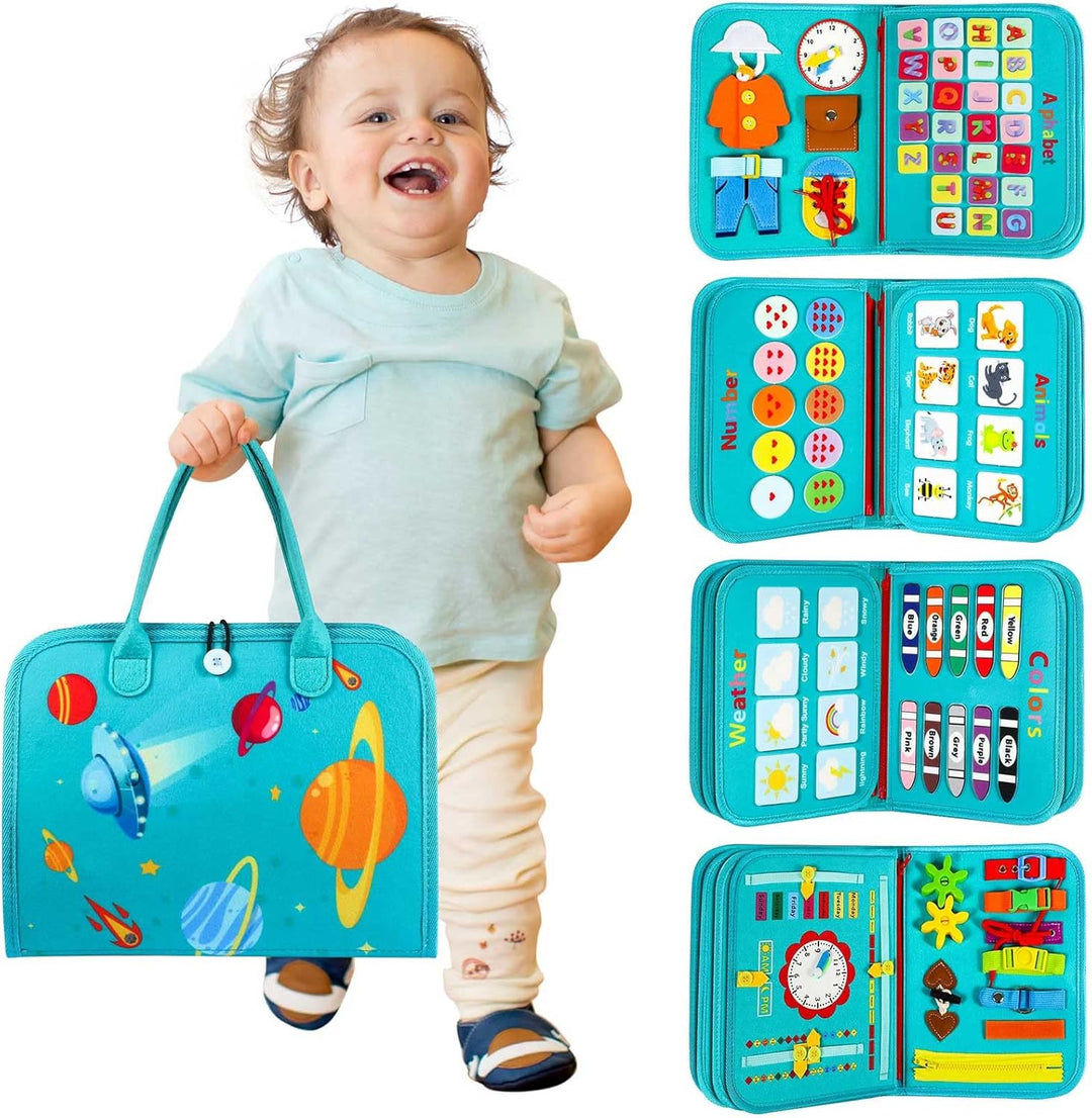 Montessori Busy Board Toy for Children - Educational