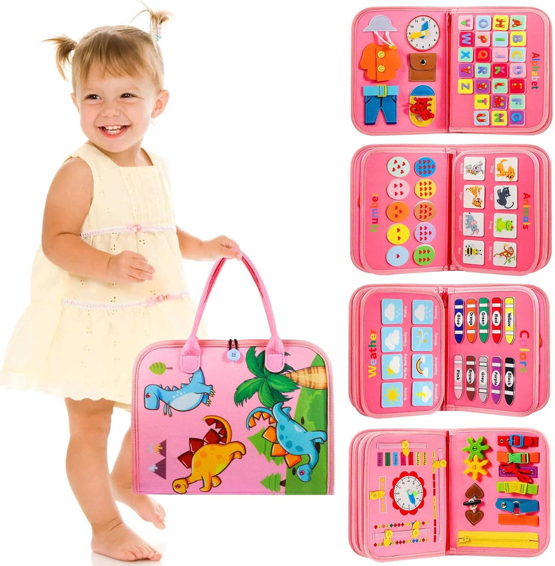 Montessori Busy Board Toy for Children - Educational