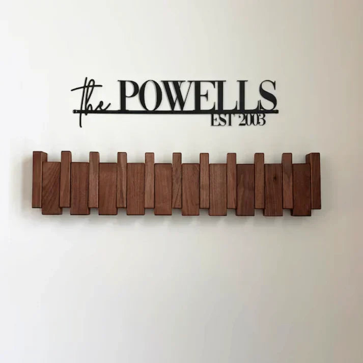 Coat Rack | Piano-Shaped Design | High-Quality Wood
