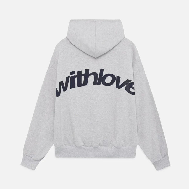 Warm Autumn Hoodie with Back Print – Love