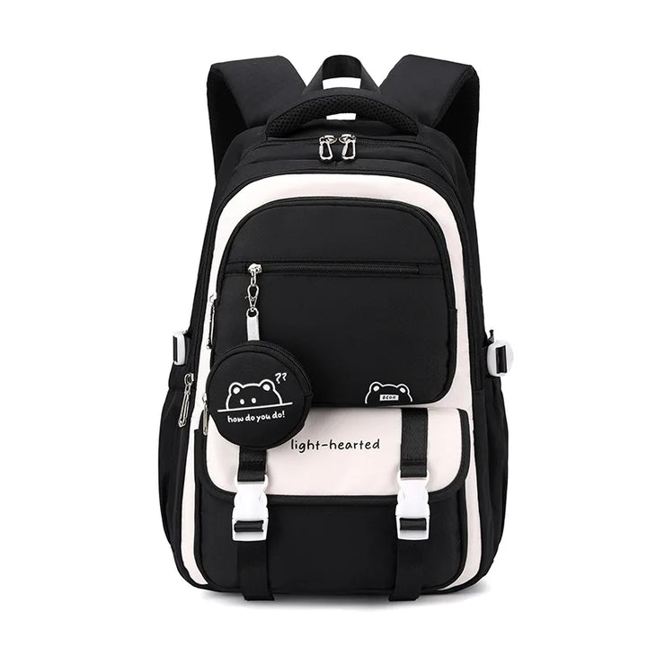 Multifunctional school backpack for everyday use – comfort and style