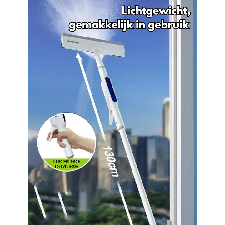 Functional 3-in-1 Window Squeegee - ClearView