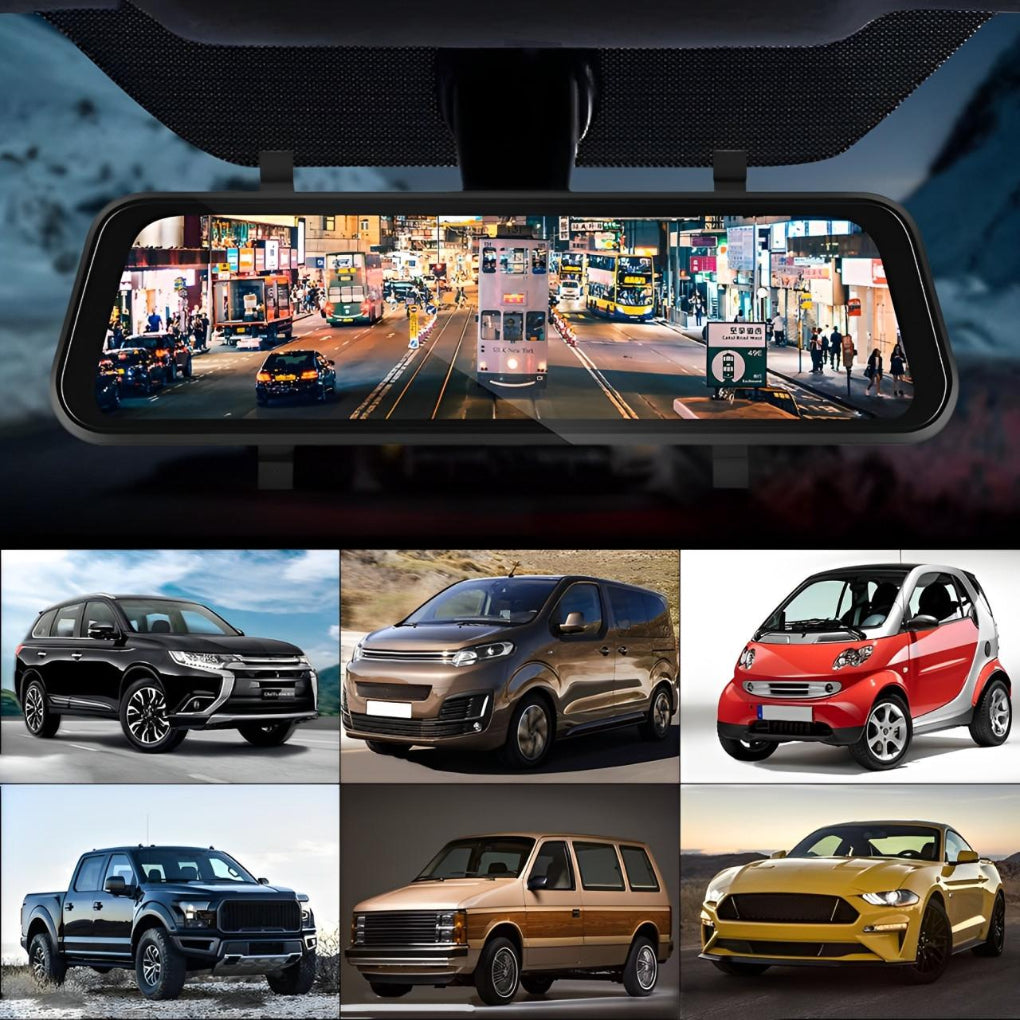 Rétroviseur DashCam CarPlay zaxx