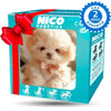 Robotic Toy Dog Interactive Puppy Plush Fluffy Bead Eyes Gift Electronic