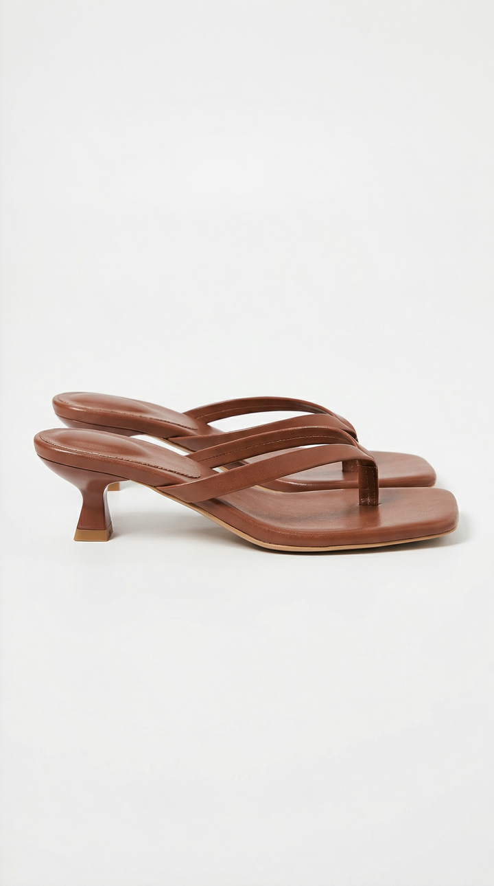 Heeled flip-flops – casual summer sandals for women