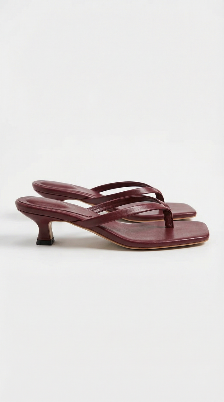 Heeled flip-flops – casual summer sandals for women