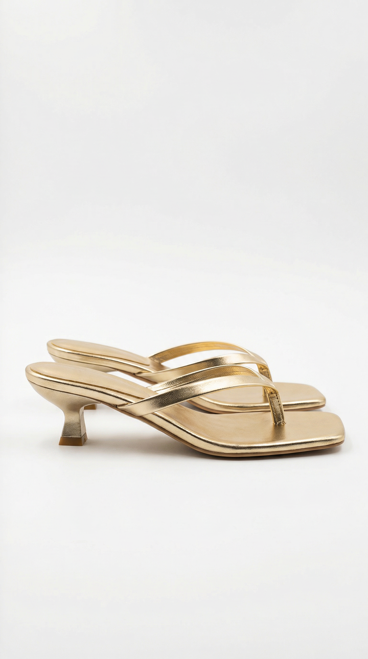 Heeled flip-flops – casual summer sandals for women