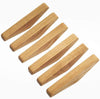 Minimalist Wooden Wall Hooks for Home – Set of 6