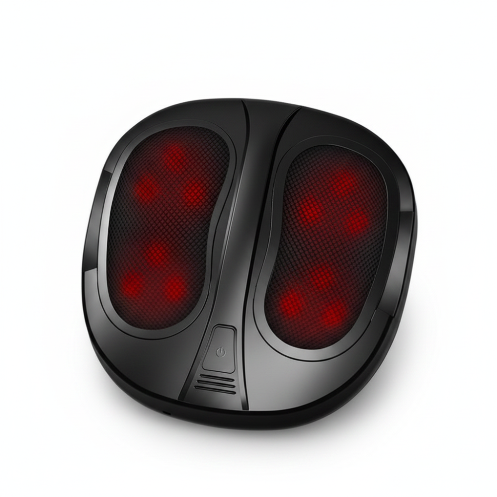 Electric Shiatsu Foot Massager with Heat and Vibrating Nodes