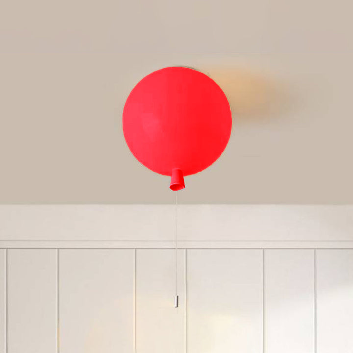 AuraLite - Compact, Modern LED Balloon Ceiling Lamp
