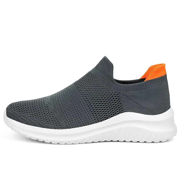 Women's Slip on Sneakers with Mesh Knit Upper and Cushioned Foam Sole for Walking