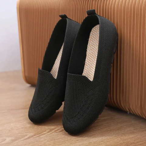 Cushioned Knit Flats