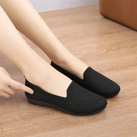 Cushioned Knit Flats