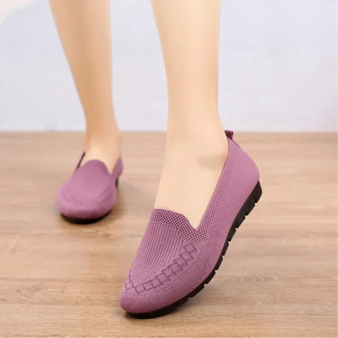 Cushioned Knit Flats