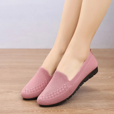 Cushioned Knit Flats