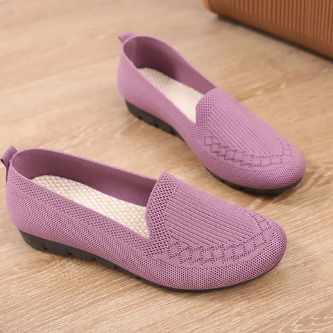 Cushioned Knit Flats