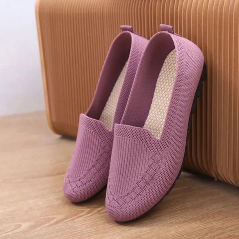 Cushioned Knit Flats