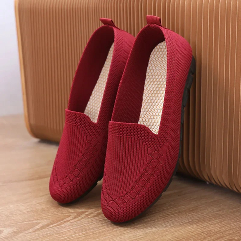 Cushioned Knit Flats