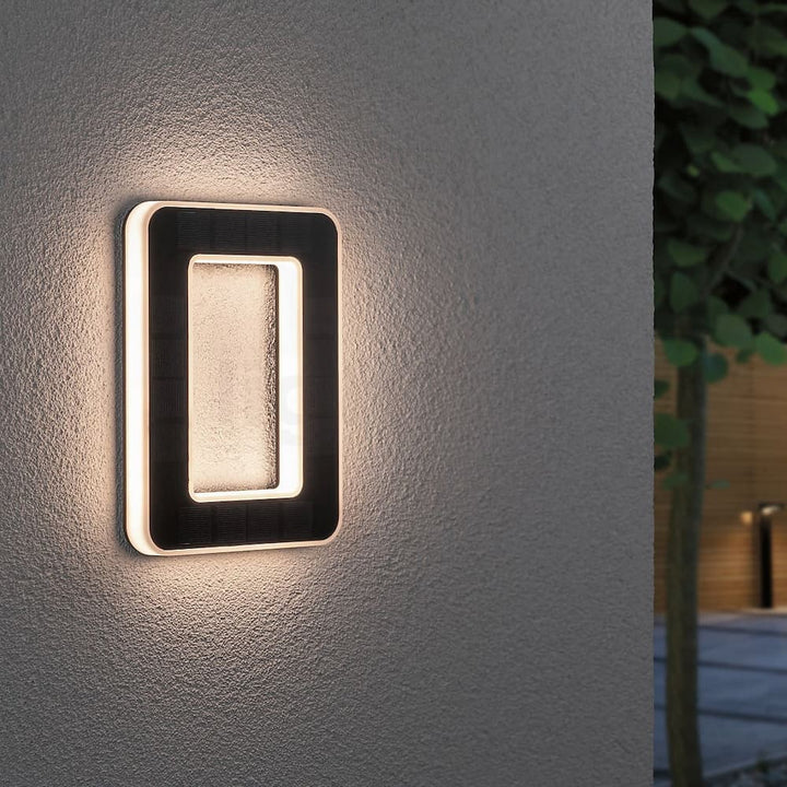 Solar-Powered House Number with LED and Dusk Sensor
