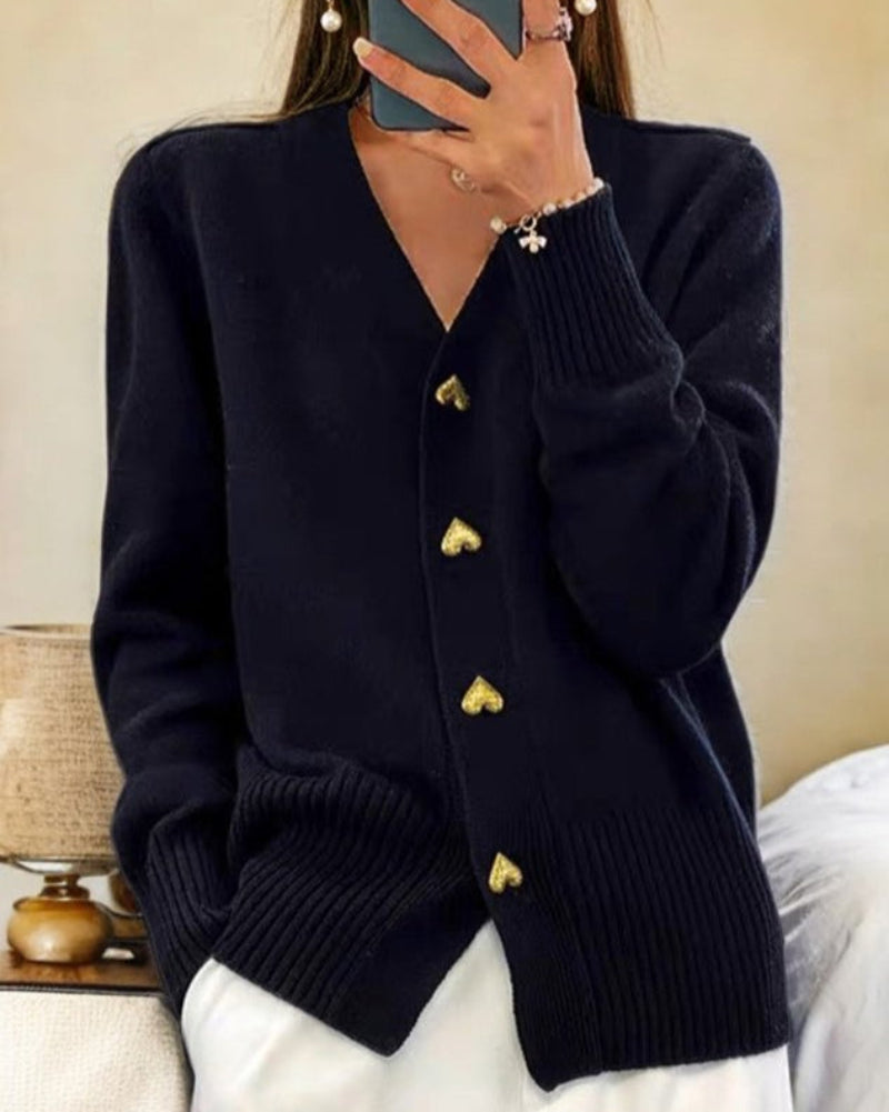 Warmth, Elegance, and Timeless Feminine Charm Cardigan