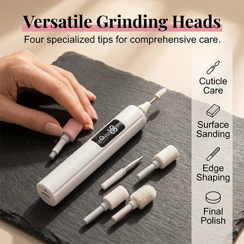 Precision LED Electric Nail Sander with Digital Display