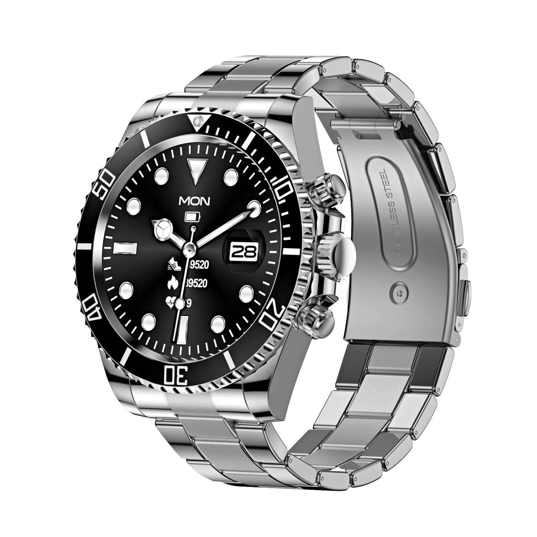 TimeMaster Smartwatch - Elegant Steel | Advanced Technology