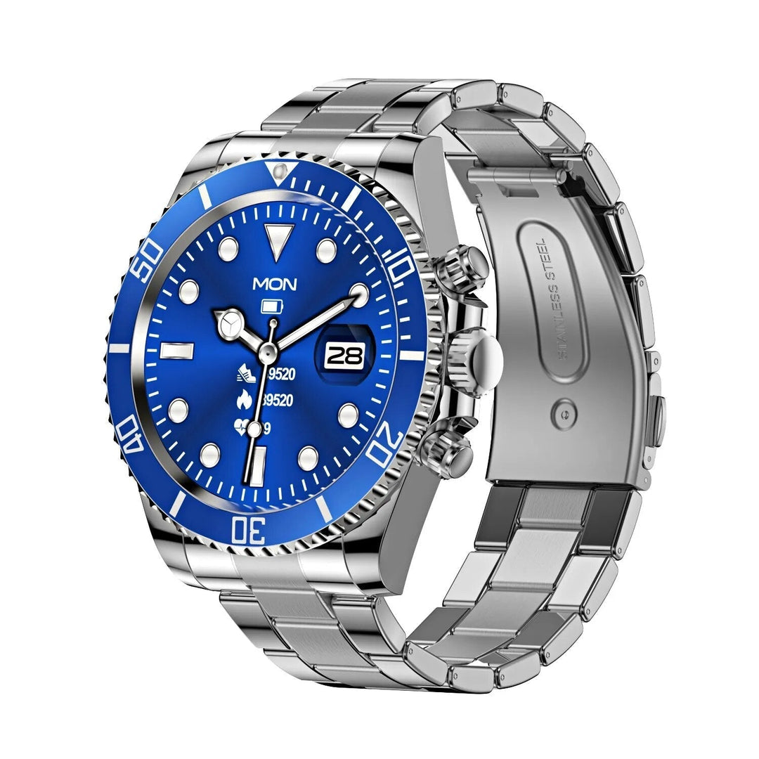 TimeMaster Smartwatch - Elegant Steel | Advanced Technology