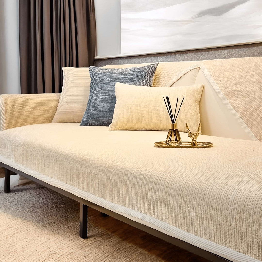 Non-Slip Protective Sofa Cover - Washable &amp; Water-Repellent