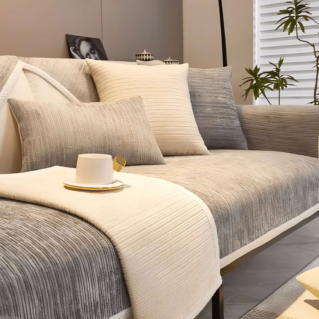 Non-Slip Protective Sofa Cover - Washable &amp; Water-Repellent