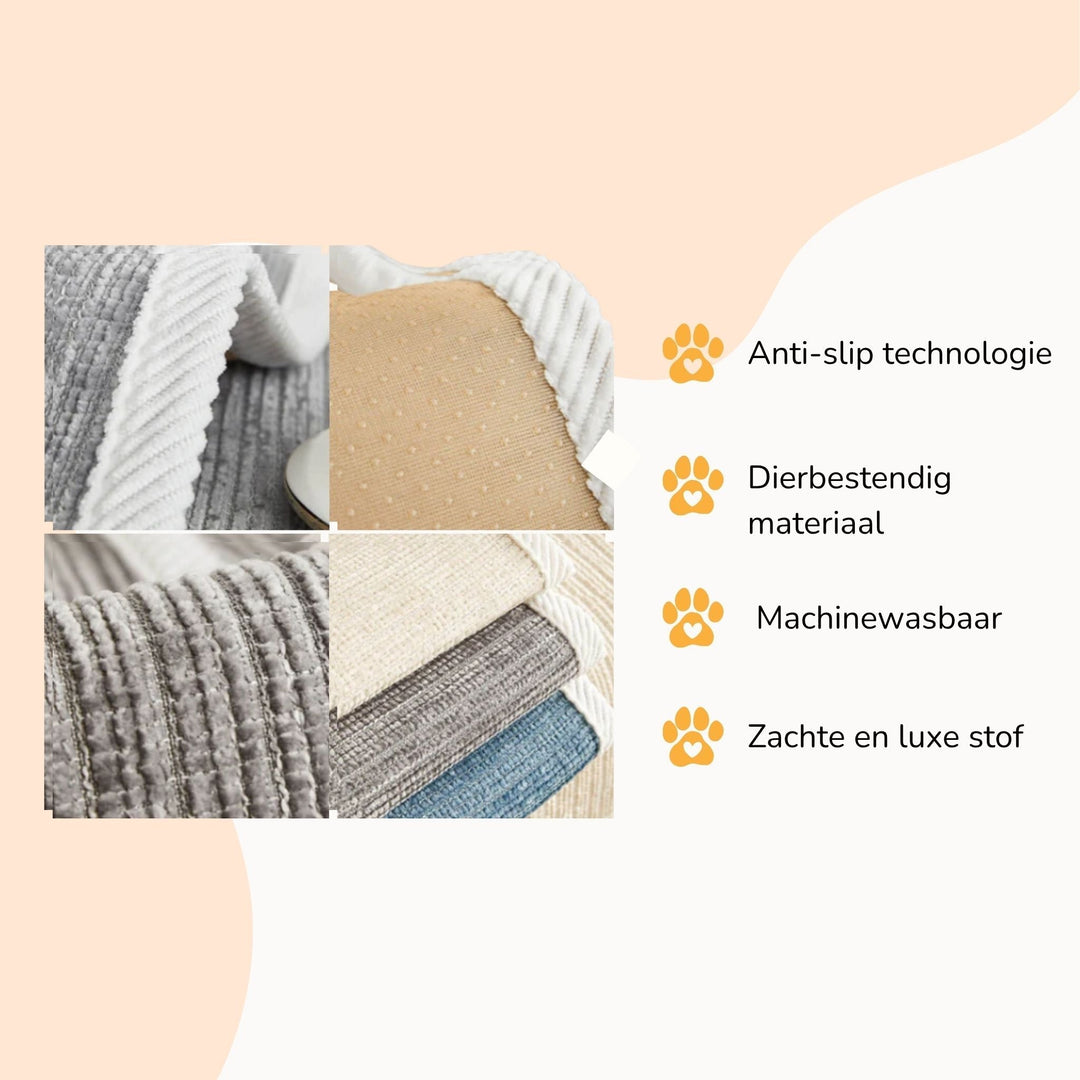 Non-Slip Protective Sofa Cover - Washable &amp; Water-Repellent