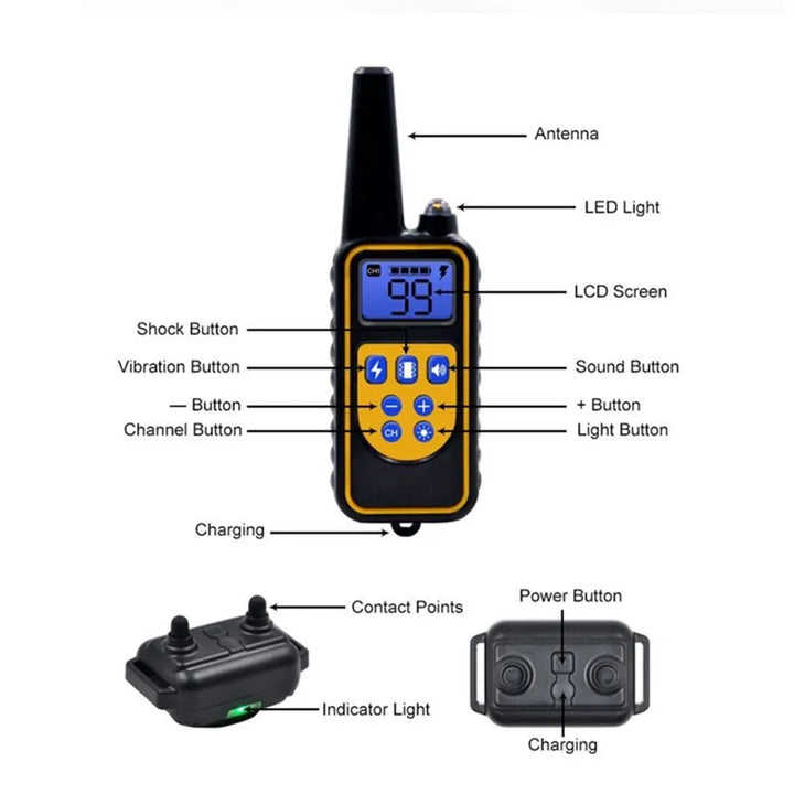 Electric Dog Training Collar – Safe, Effective, Waterproof