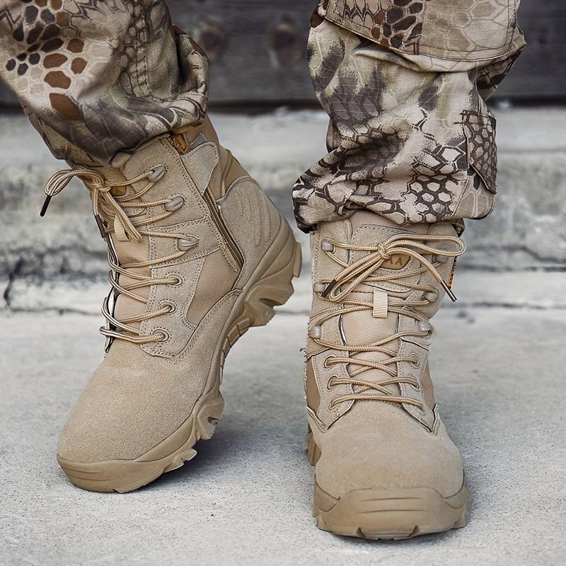 Tactical Military Boots - Insulation and Durability