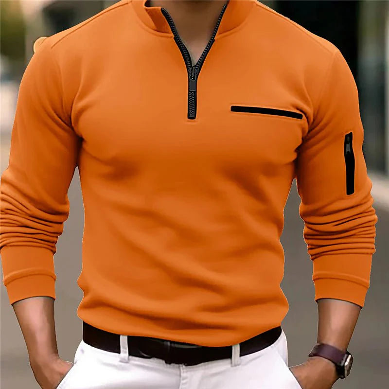 Luxury Men's Zip Jumper - Davy