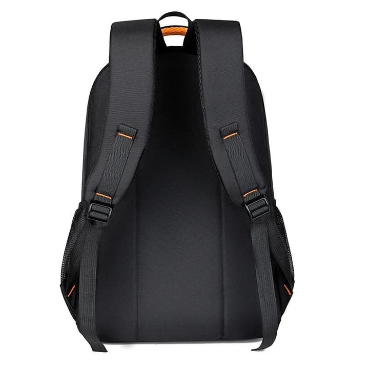 Travel Laptop Backpack Mens Leather Multi-Compartment with Padded Straps Waterproof