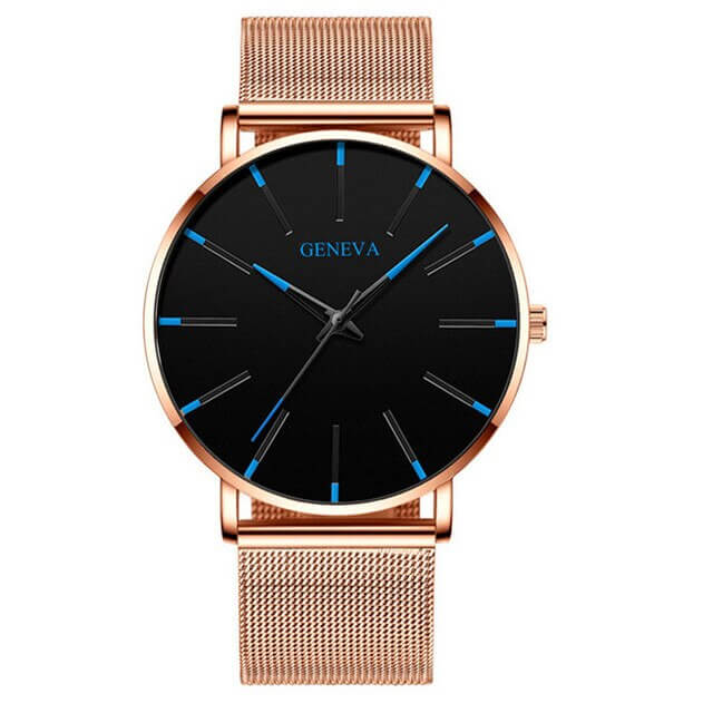 GENEVA | Ultra-Slim Men's Business Watch