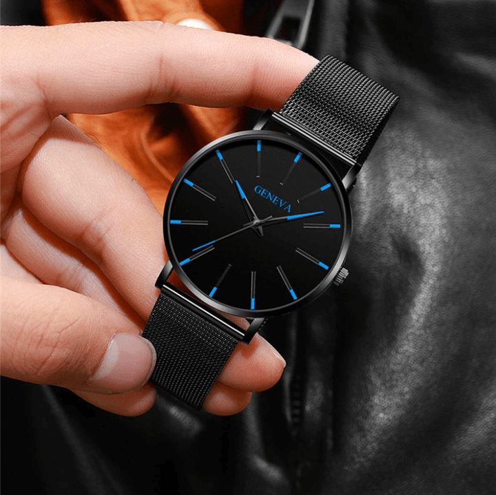 GENEVA | Ultra-Slim Men's Business Watch
