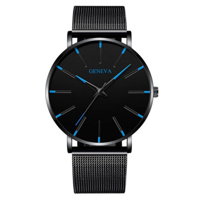 GENEVA | Ultra-Slim Men's Business Watch