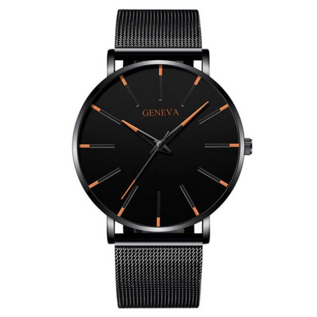 GENEVA | Ultra-Slim Men's Business Watch
