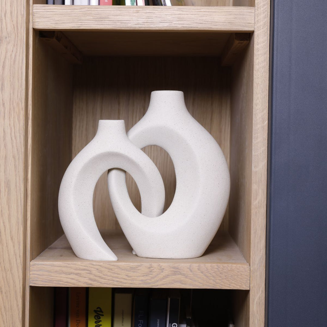 Gleora | Unique Flower Vase - Woven Design