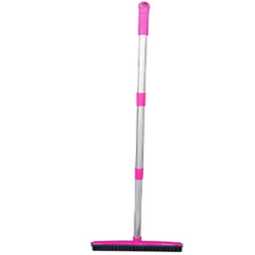 Universal rubber broom for effective pet hair removal