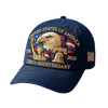 Usa Baseball Cap Patriotic Hat Embroidered Eagle Liberty Bell Adjustable Outdoor