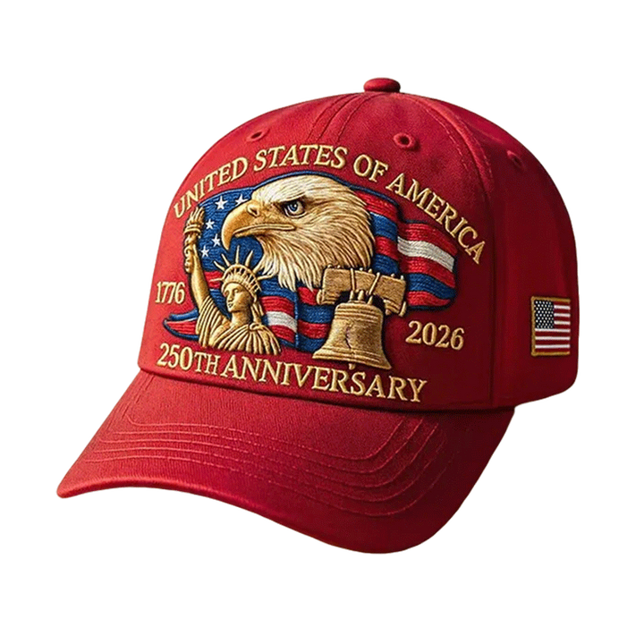 Usa Baseball Cap Patriotic Hat Embroidered Eagle Liberty Bell Adjustable Outdoor