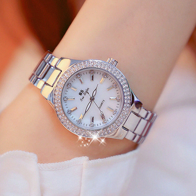 Women's Watch with Quartz Movement and Polished Surface – Esmée