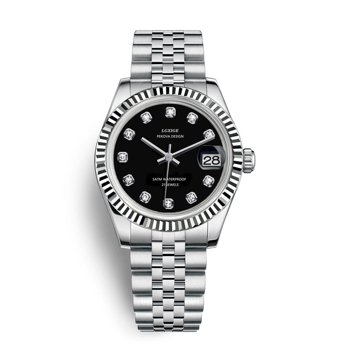 Classic Stainless Steel Watch No. 296 – Timeless Elegance & Modern Precision