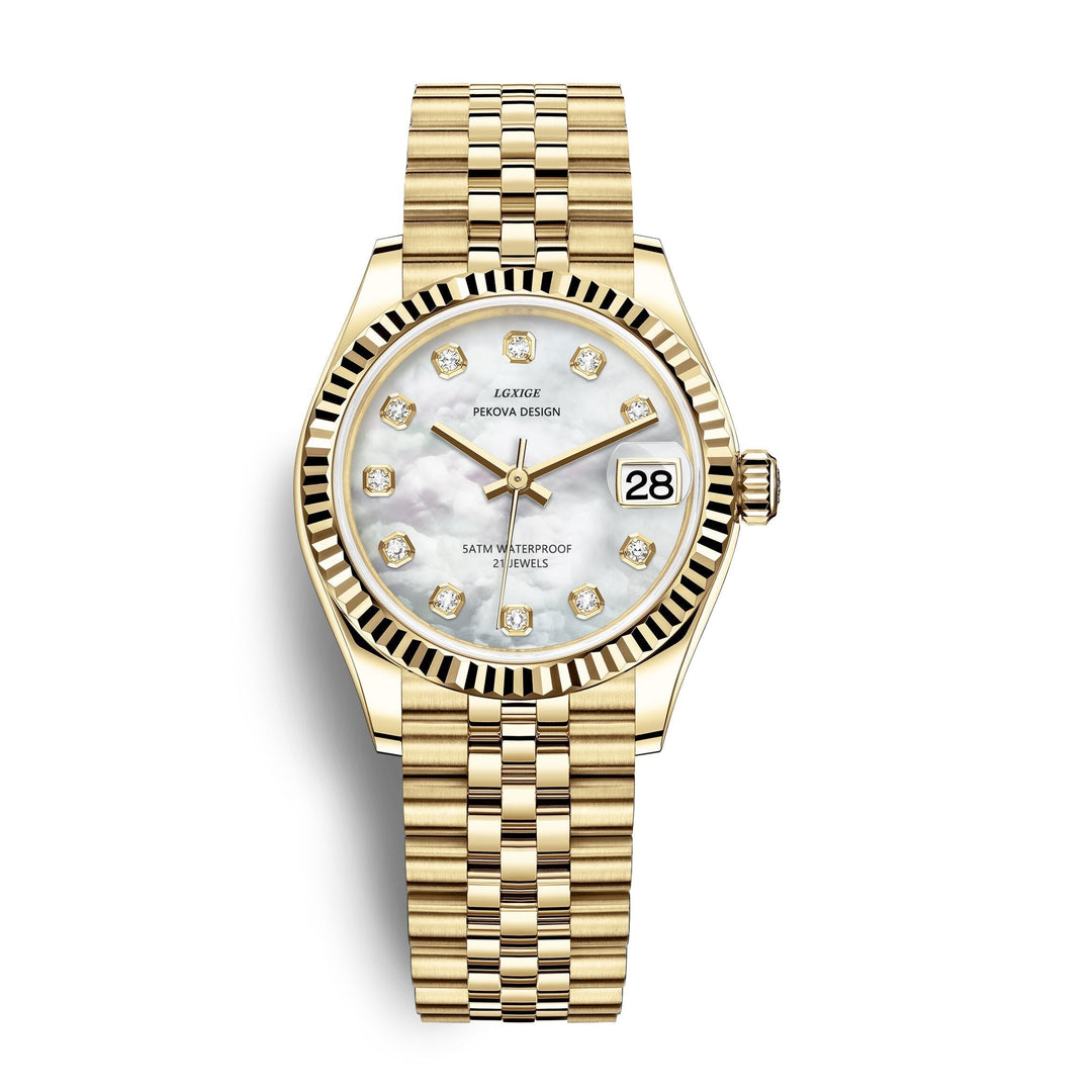 Classic Stainless Steel Watch No. 296 – Timeless Elegance & Modern Precision