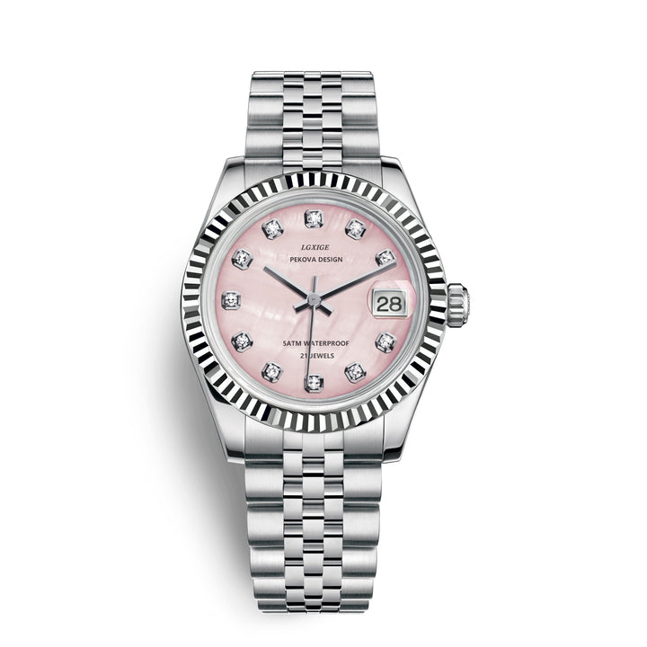 Classic Stainless Steel Watch No. 296 – Timeless Elegance & Modern Precision