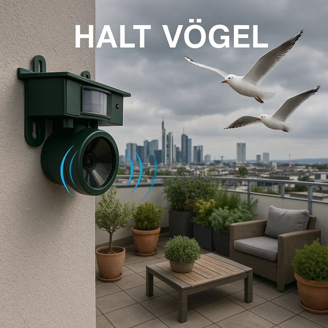 Deter Pigeons from Balcony and Garden | Bird Deterrent Device | VogelBlock