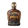 Whiskey Decanter Commemorative Ceramic Liberty Bell Stopper Patriotic Gold Accents