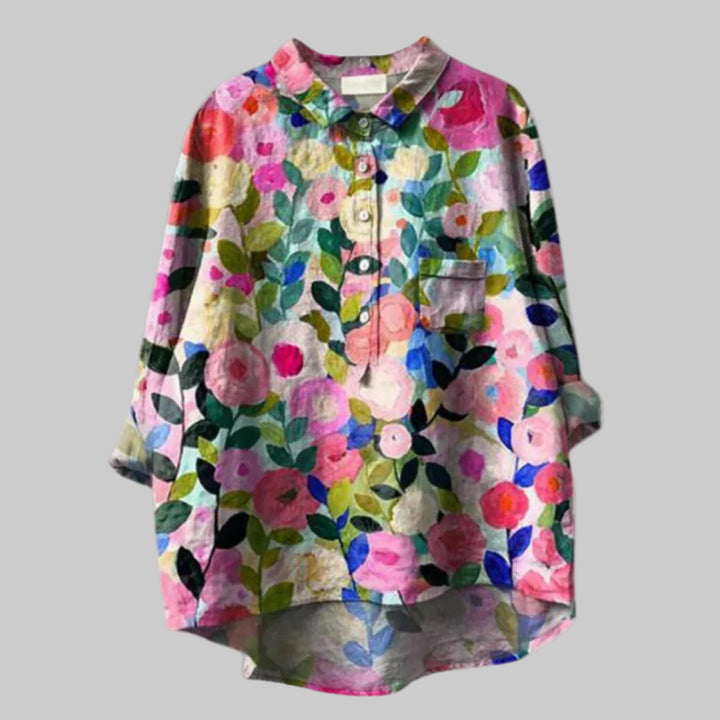 Women’s Floral Print Blouse – Blossoming Style with Everyday Wear