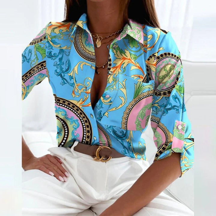 Women’s Tailored Point Collar Blouse